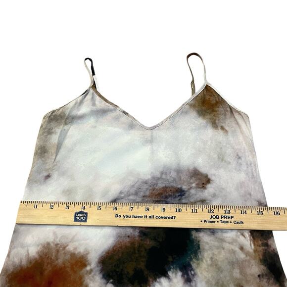 Aritzia Wilfred Tie Dye Slip Dress XS/S Midi Length Straight Fit Minimalist READ - Picture 5 of 9